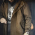 Retro M51 Hooded Windbreaker – Mid-Length Cotton Zipper Jacket